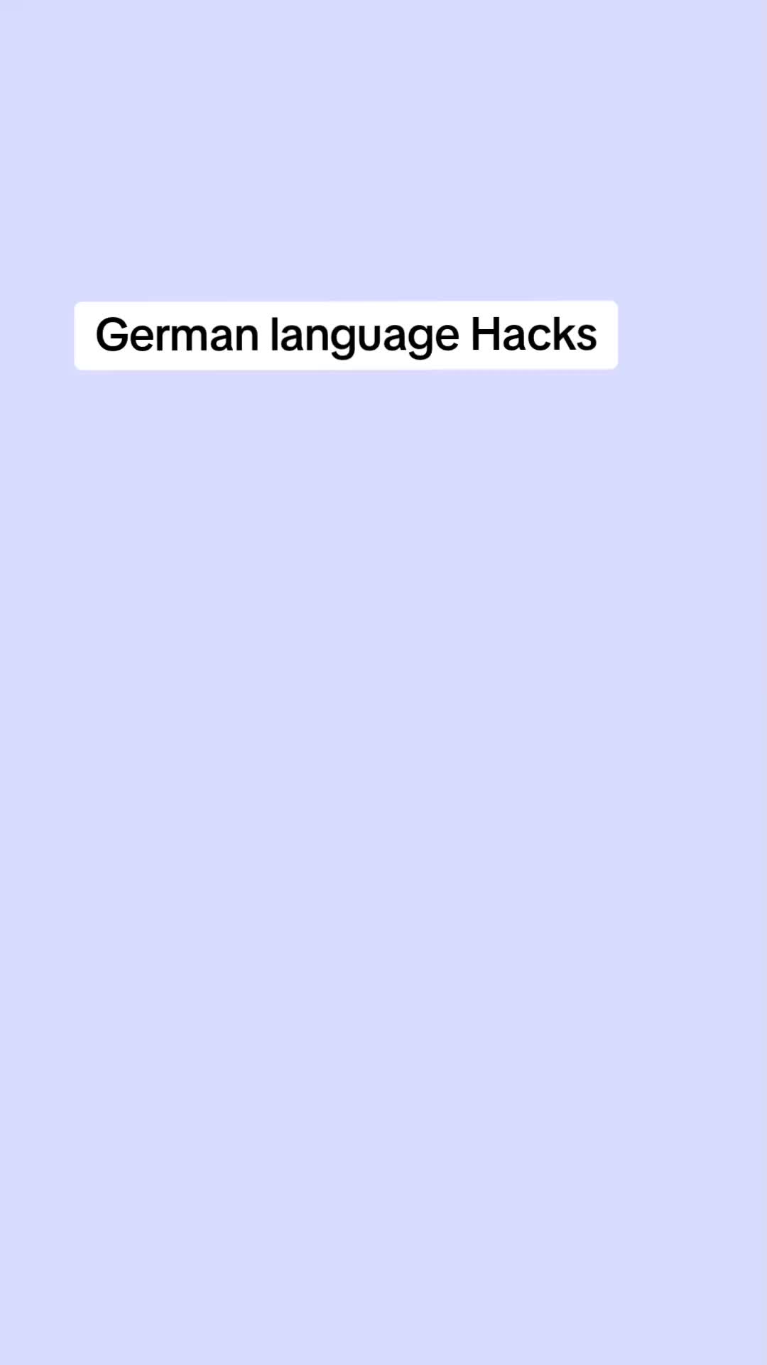 @learn german