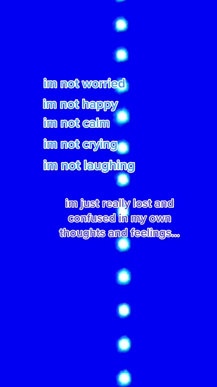 @anonymous feelings.