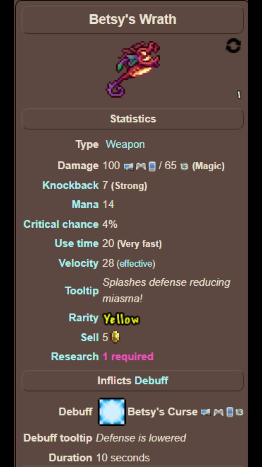 @Terraria Weapons Showcase