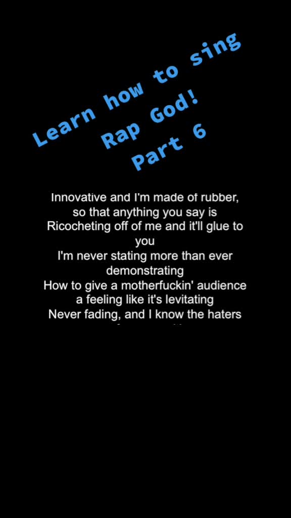 @Learn How To Sing Eminem
