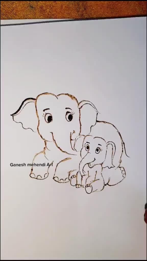 @mehendiArtist ganesh