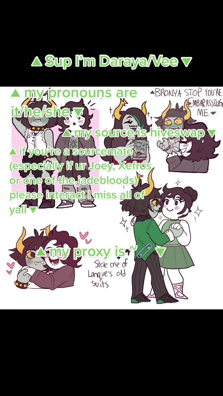 @Homestuck fictives + irls