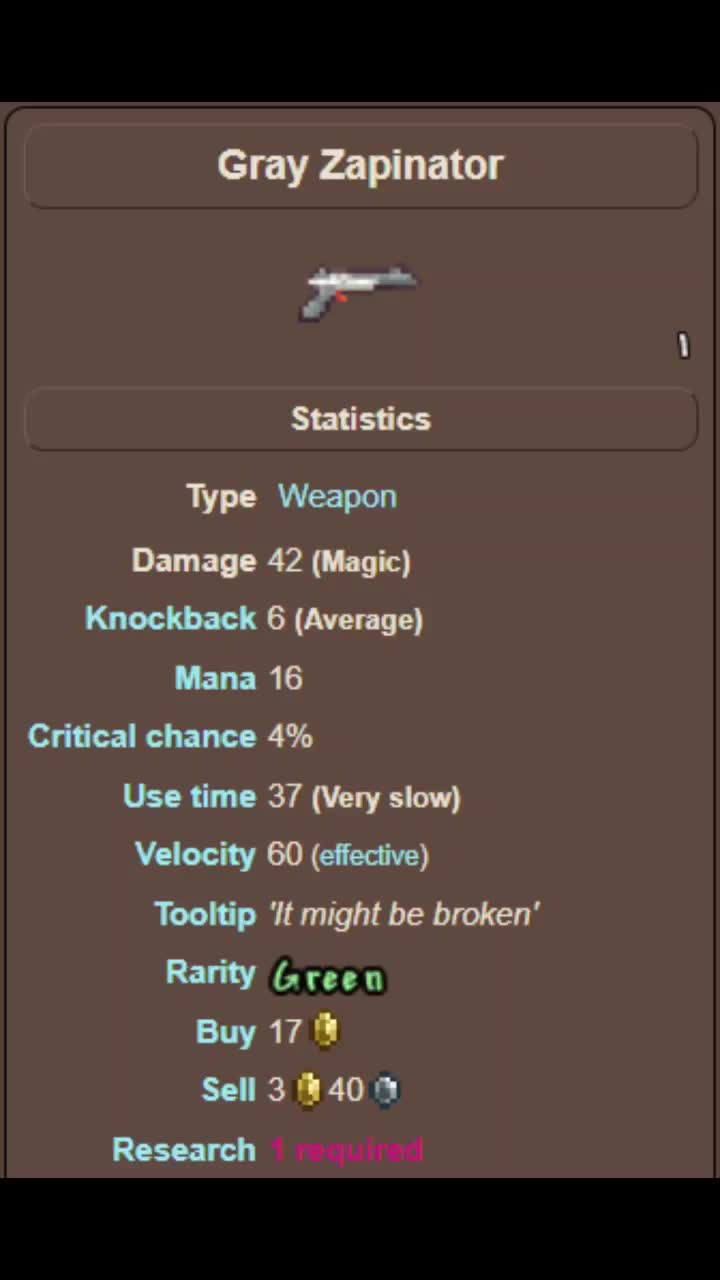 @Terraria Weapons Showcase