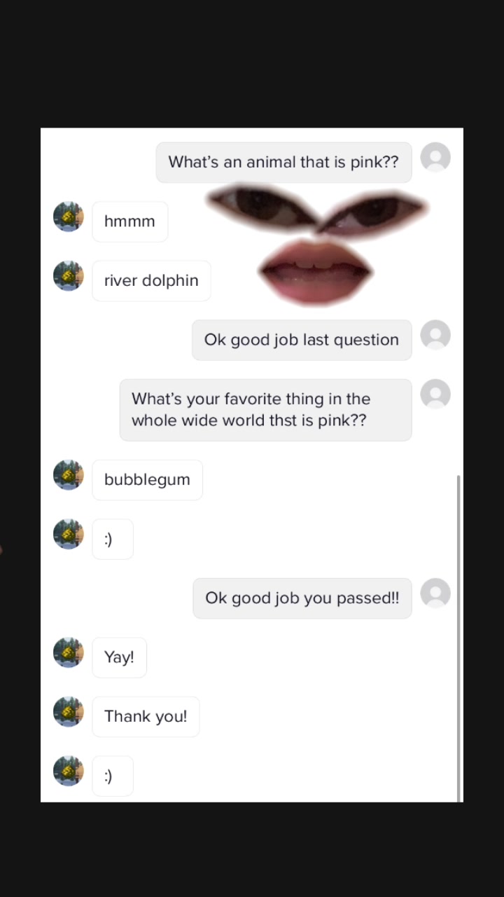 @:)