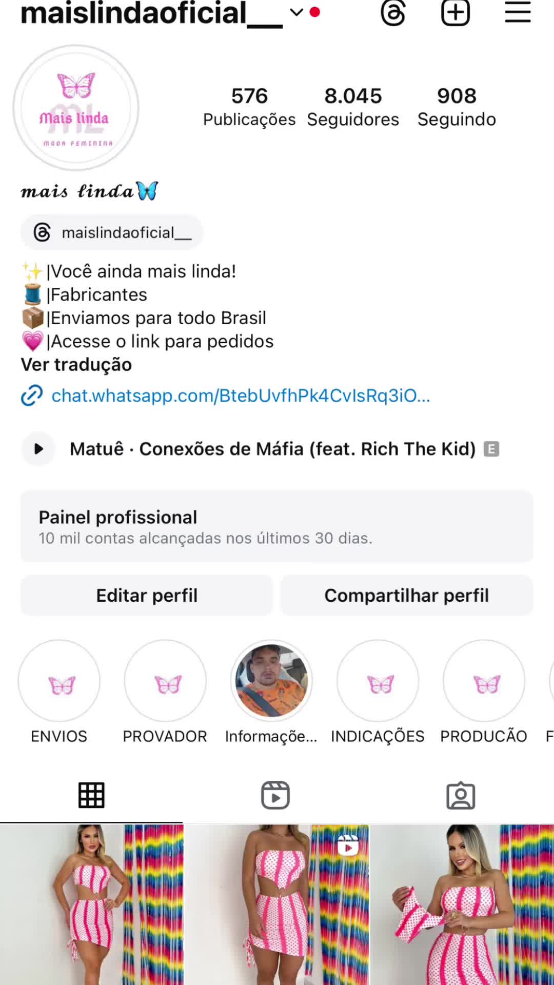 @~ MAIS LINDA 🫶💕