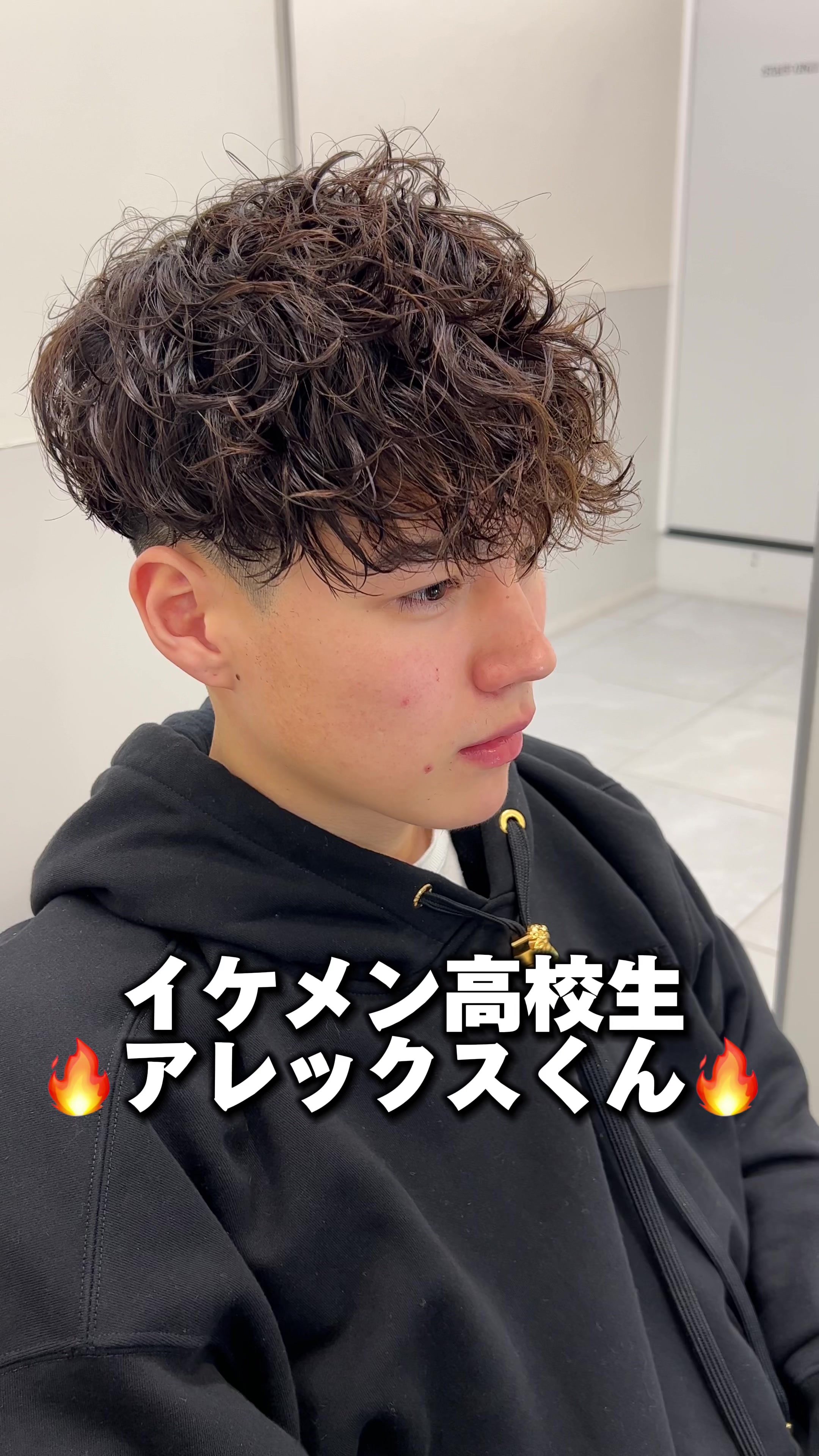 @海外風ヘア職人　KENT .【スペインカール.短髪】