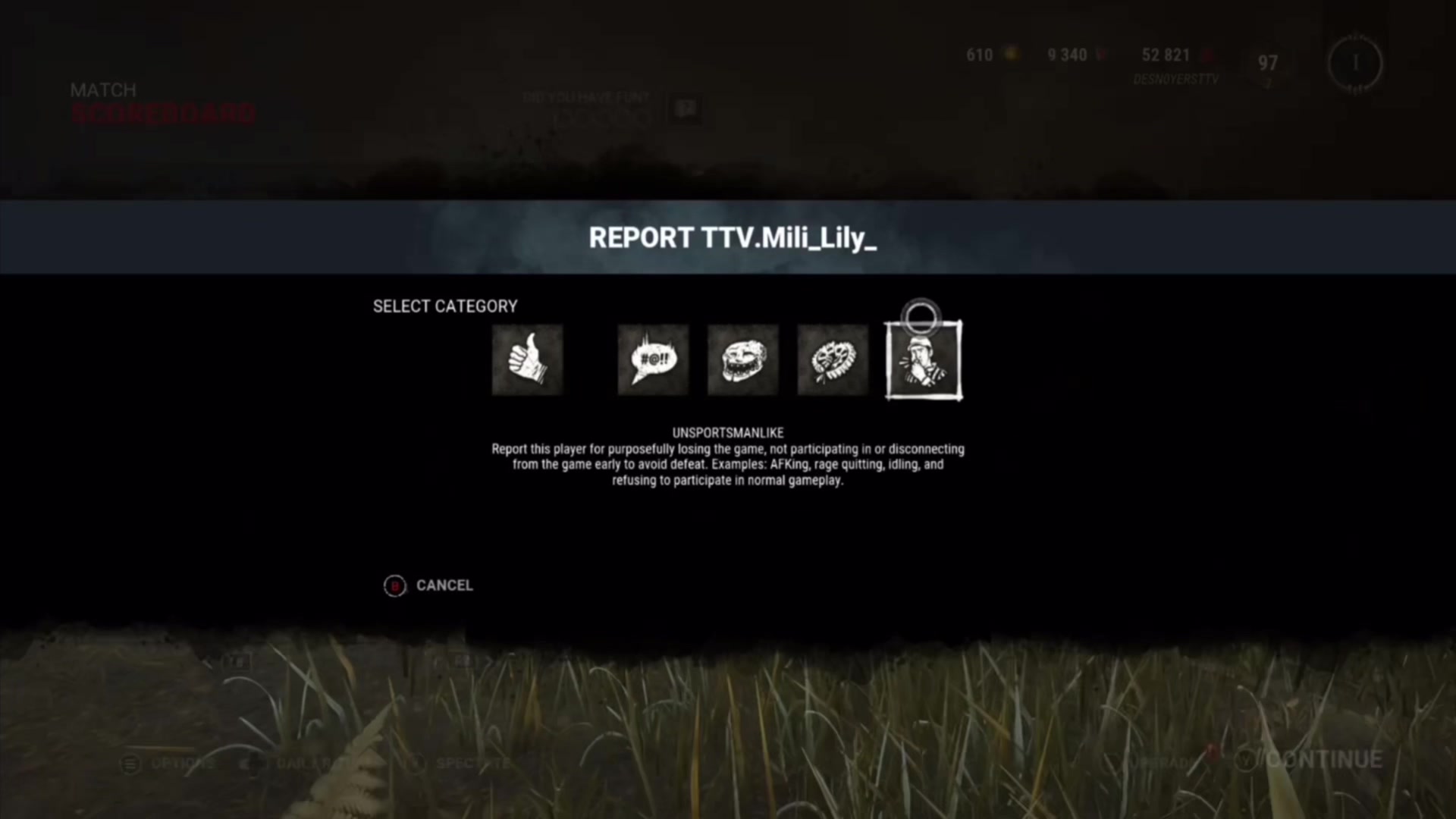 @Dead By Daylight Violators