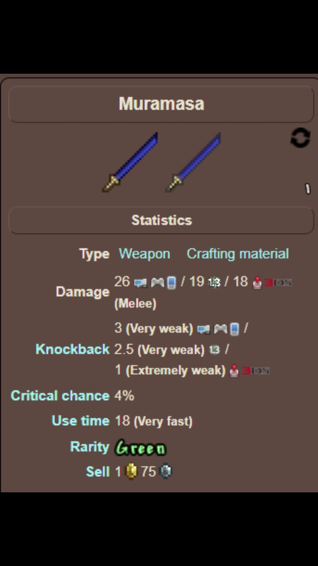 @Terraria Weapons Showcase