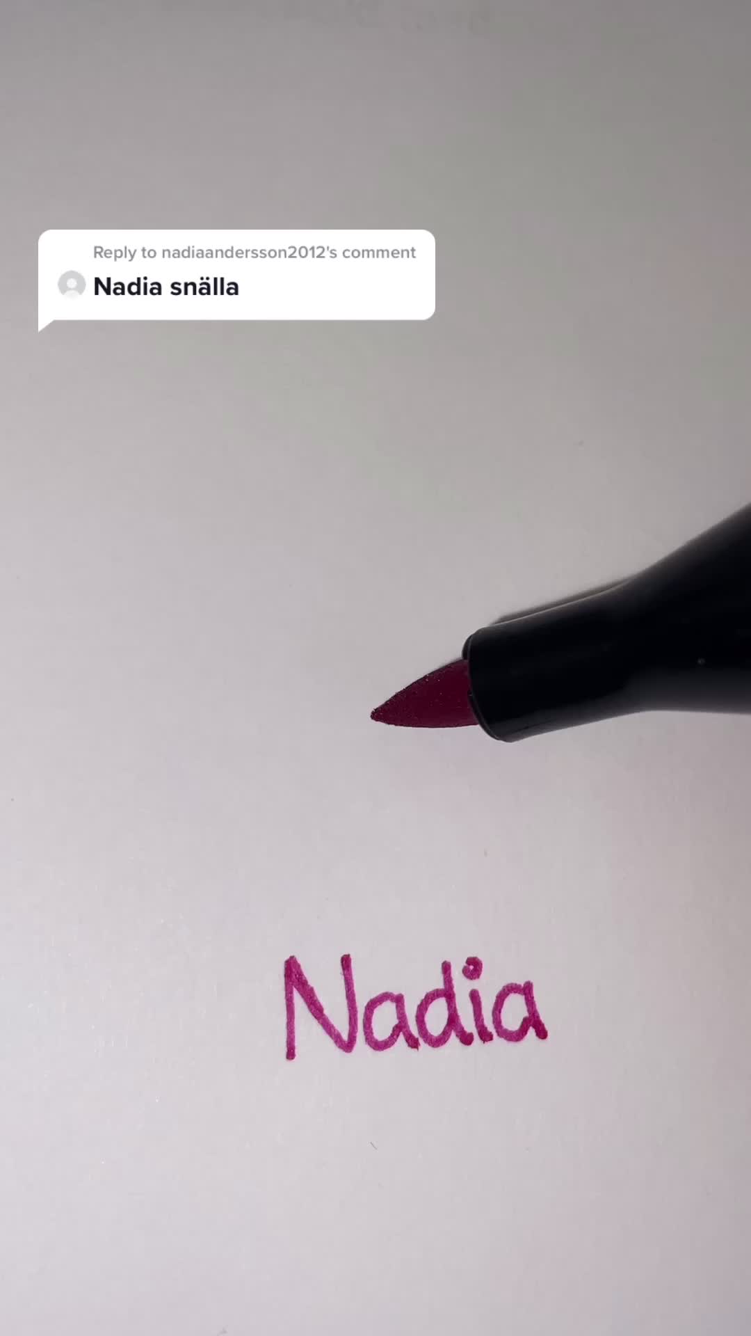 @Comment name👌