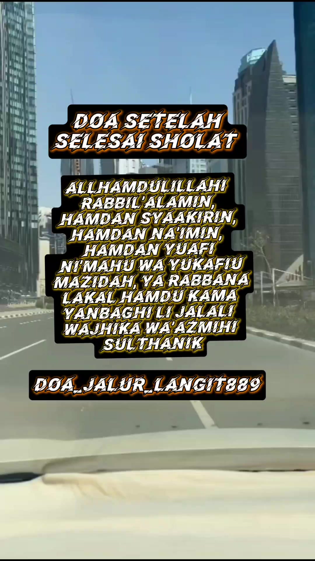 @Doa Jalur Langit