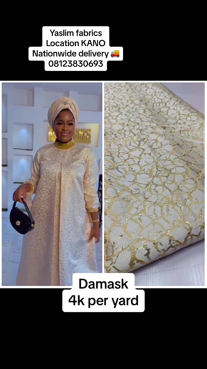@Yaslim fabrics Asoebi in KANO