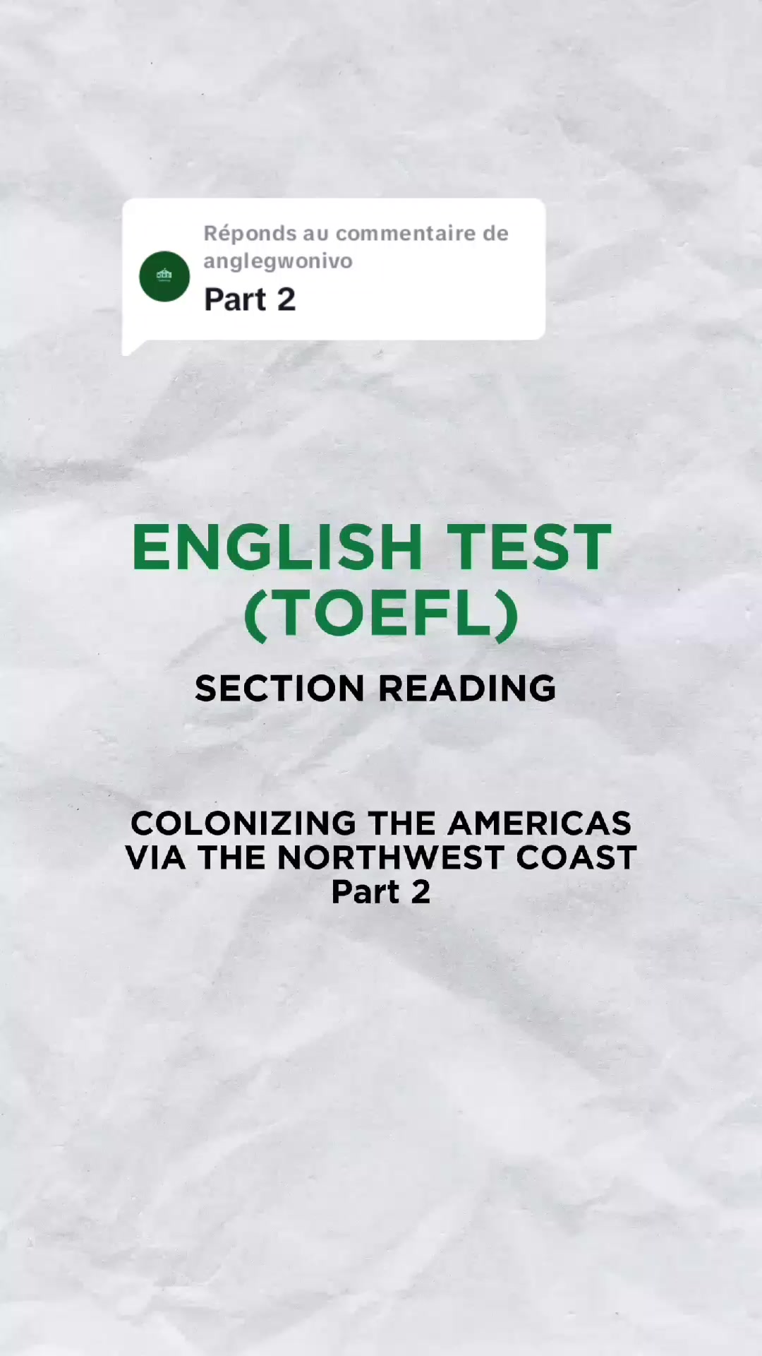 @TOEFL - IELTS