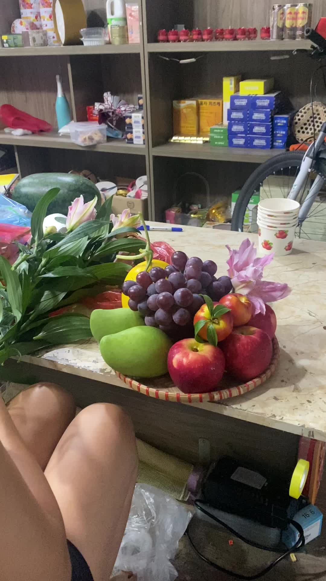 @Hiền b&ocirc;ng dạy l&agrave;m giỏ qu&agrave;
