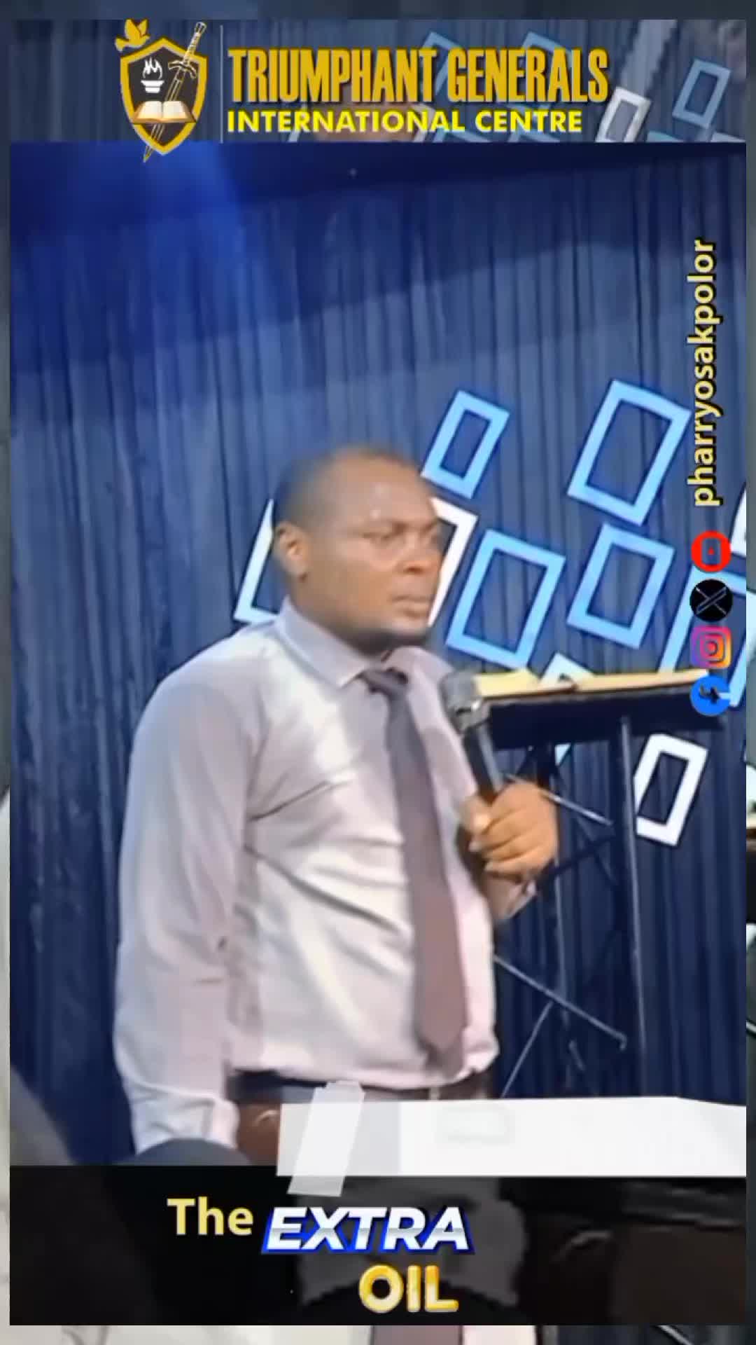 @Pastor Harry Osakpolor