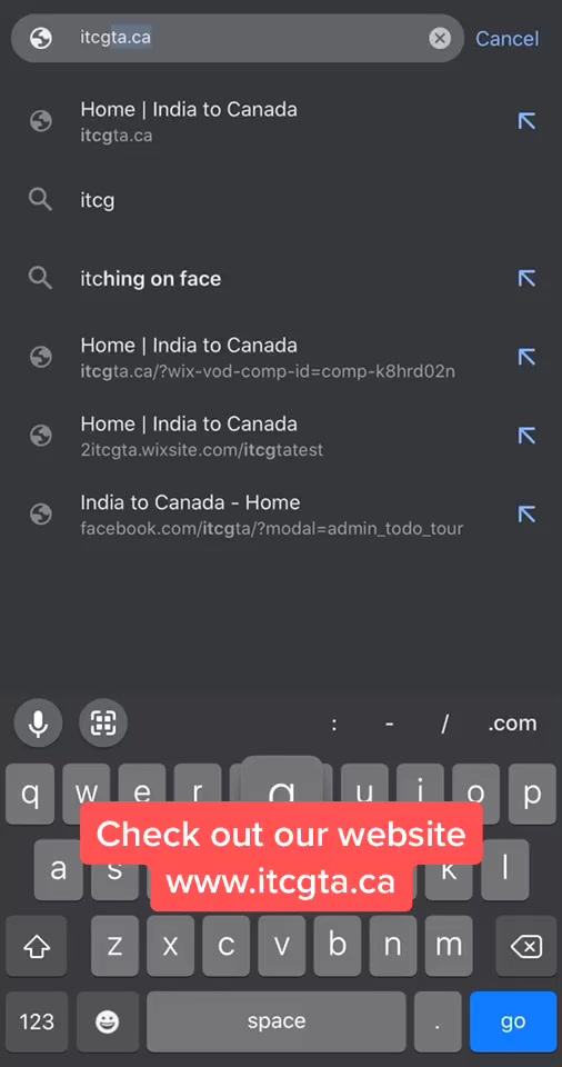 @India to Canada