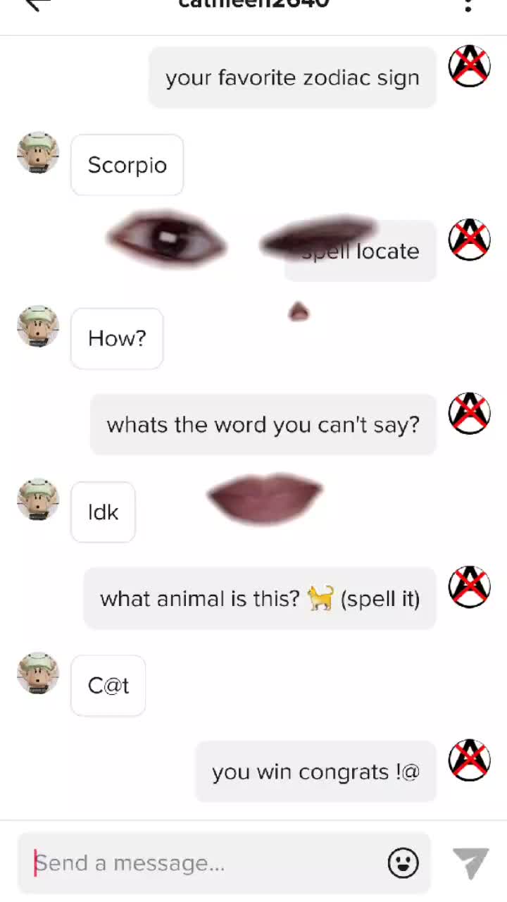 @Don’t say a!