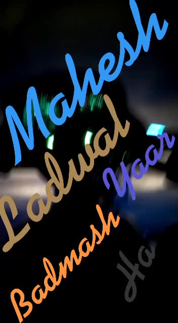 @Mahesh Ladwal