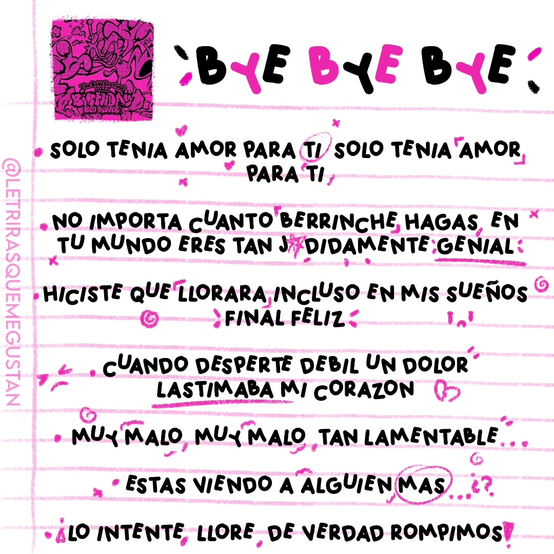 @Lyrics de canciones que amo!;)