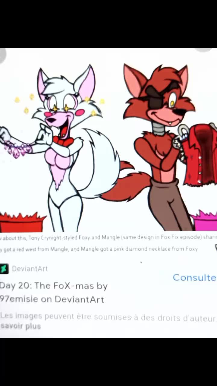 @🦊❤️ Mangle×Foxy ❤️🦊
