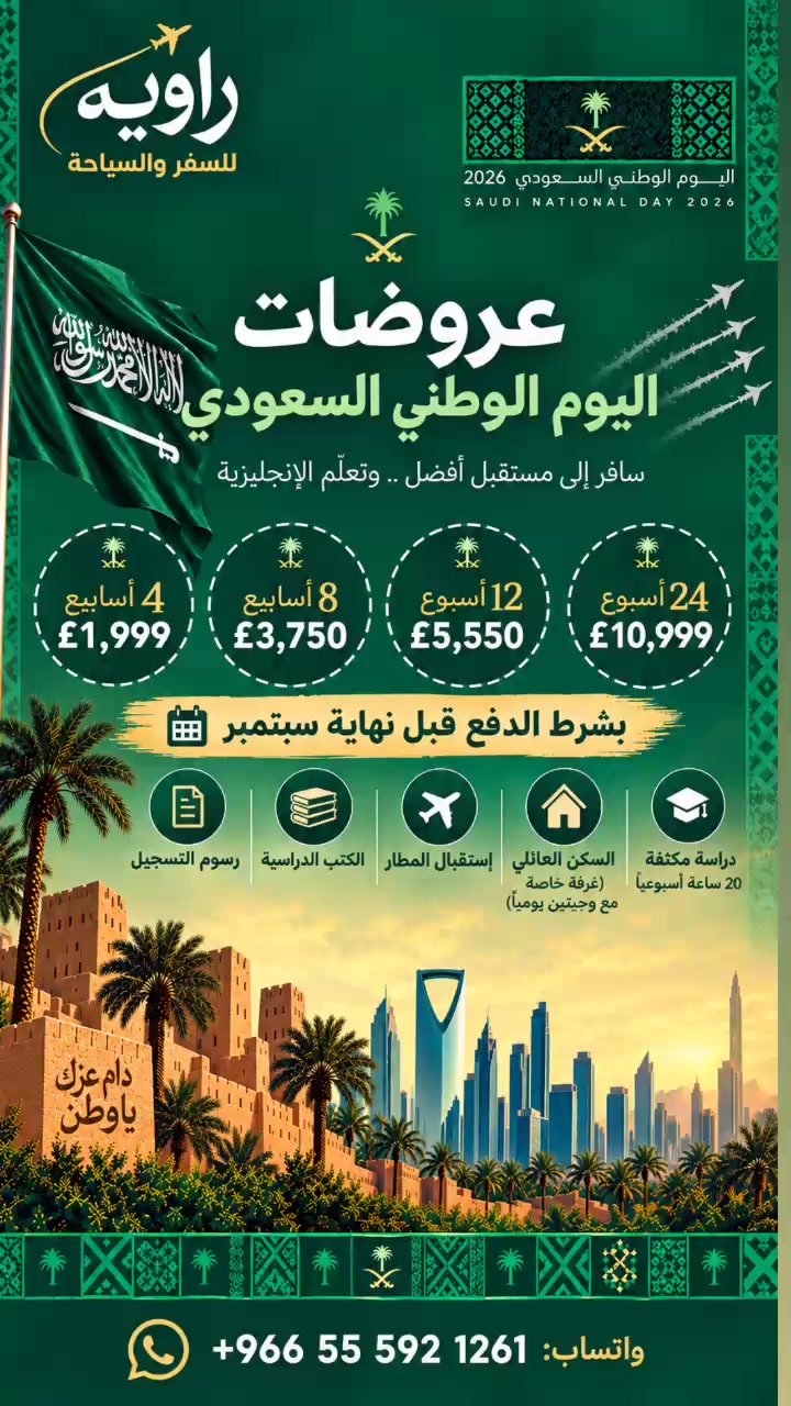 @راويه لسياحة والسفر 🇬🇧