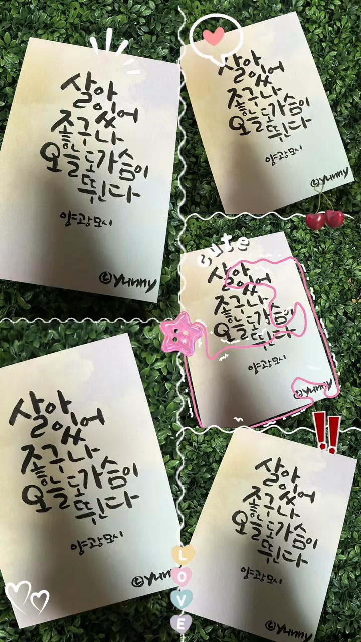 @YUNNY_CALLI(김수연)