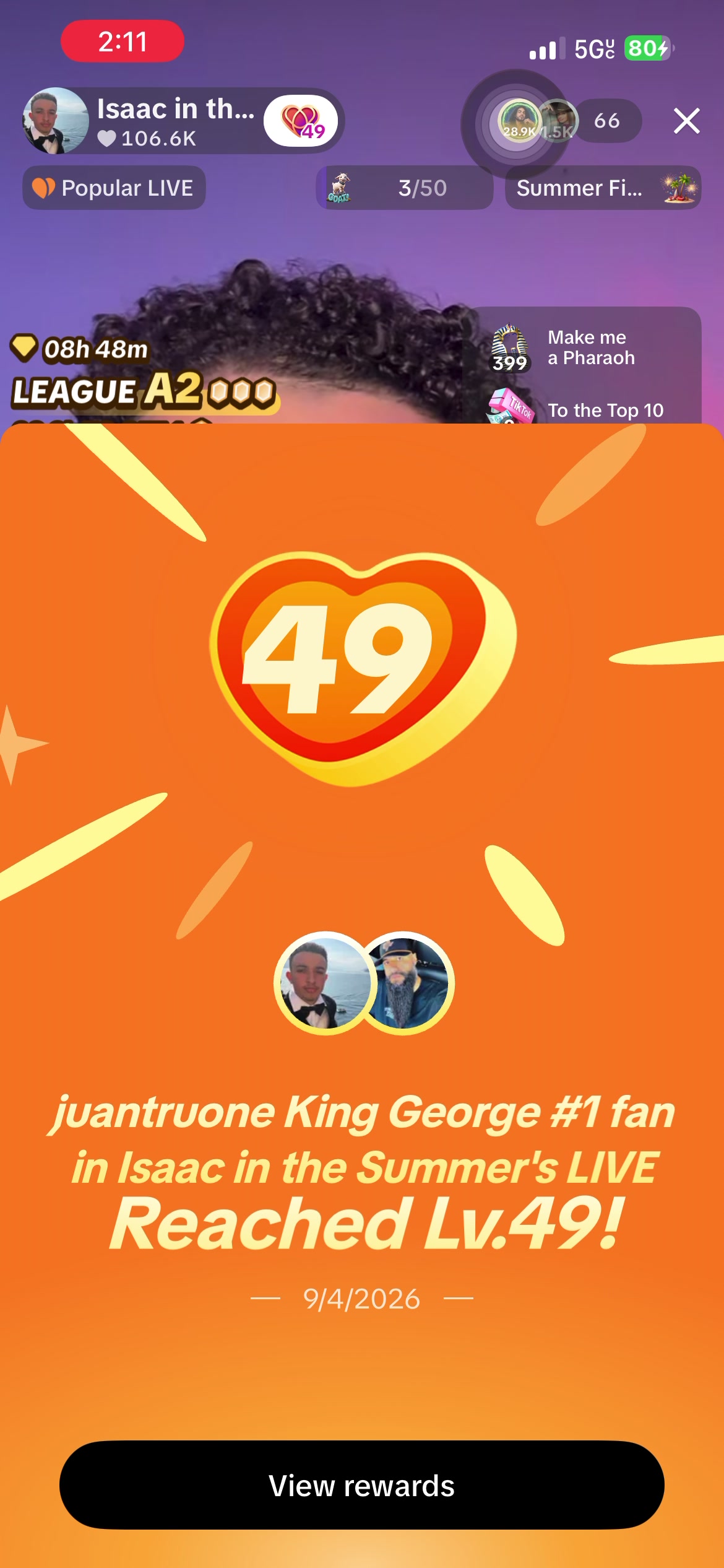 @juantruone King George #1 fan