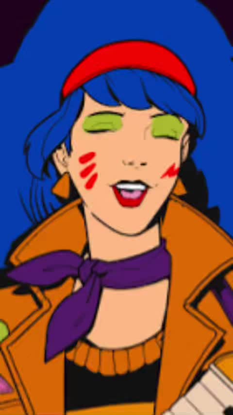 @Gwen Stacy /ghost spider 💜🩵