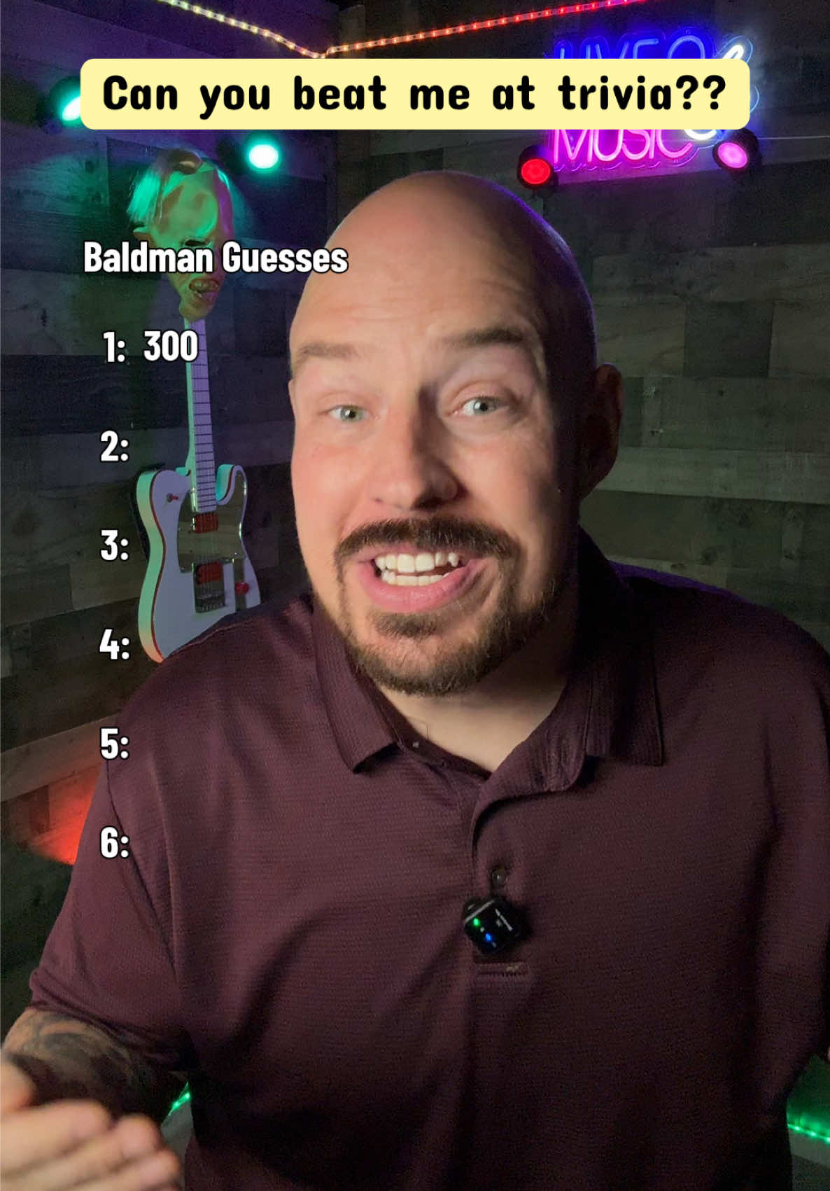 @Mr. Baldman Trivia
