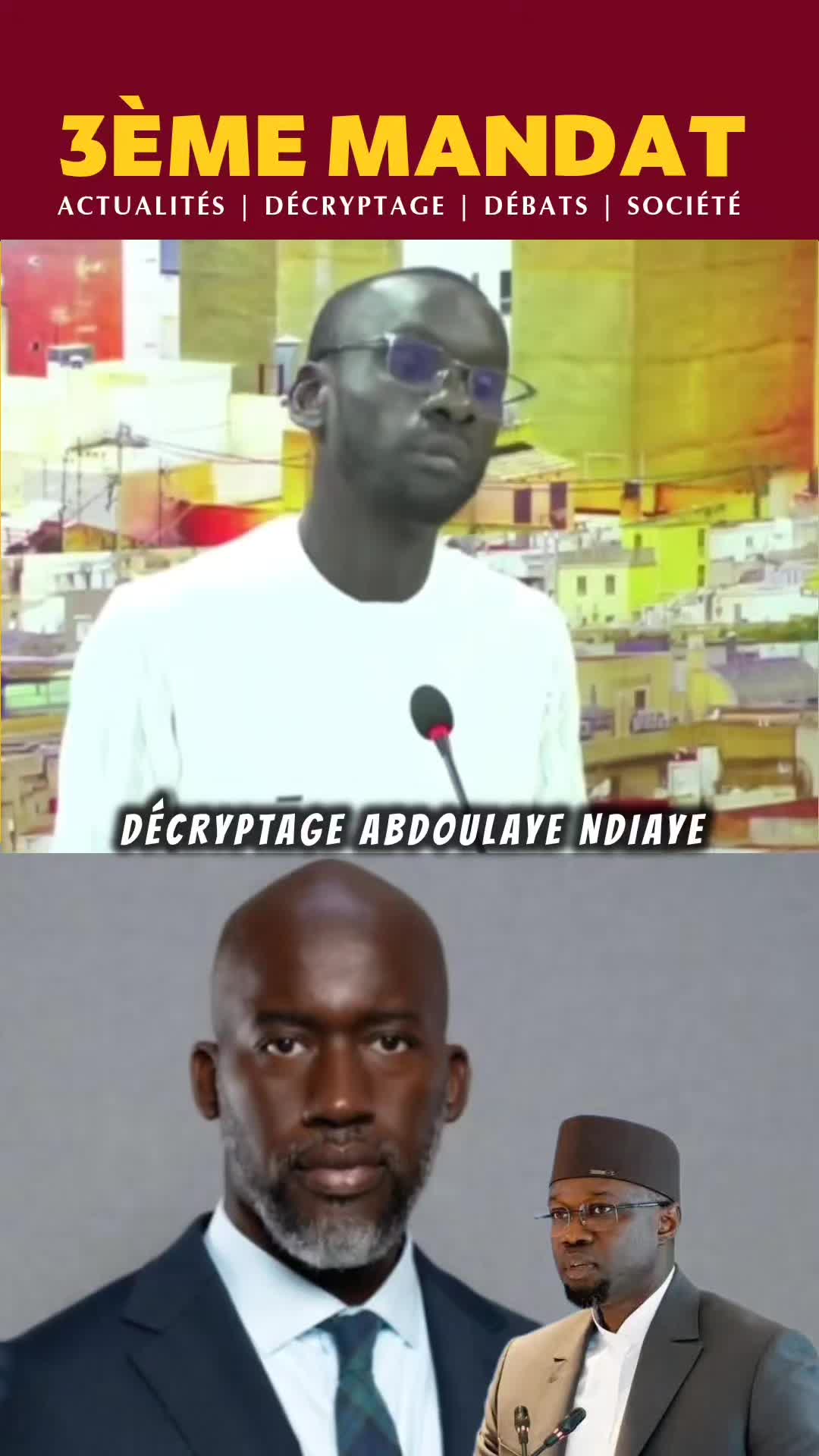 @3&Egrave;ME MANDAT