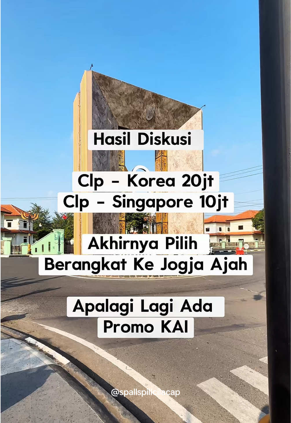 @Spall Spill Cilacap