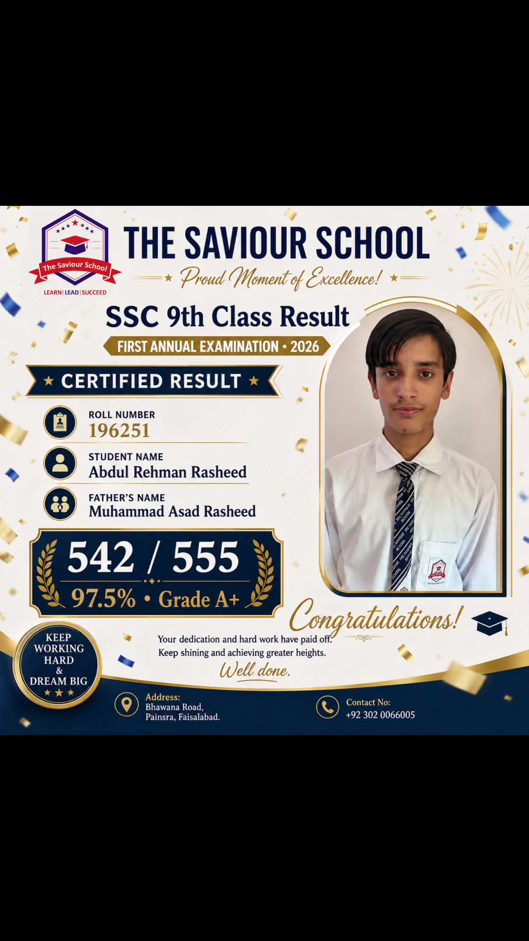 @The Saviour school