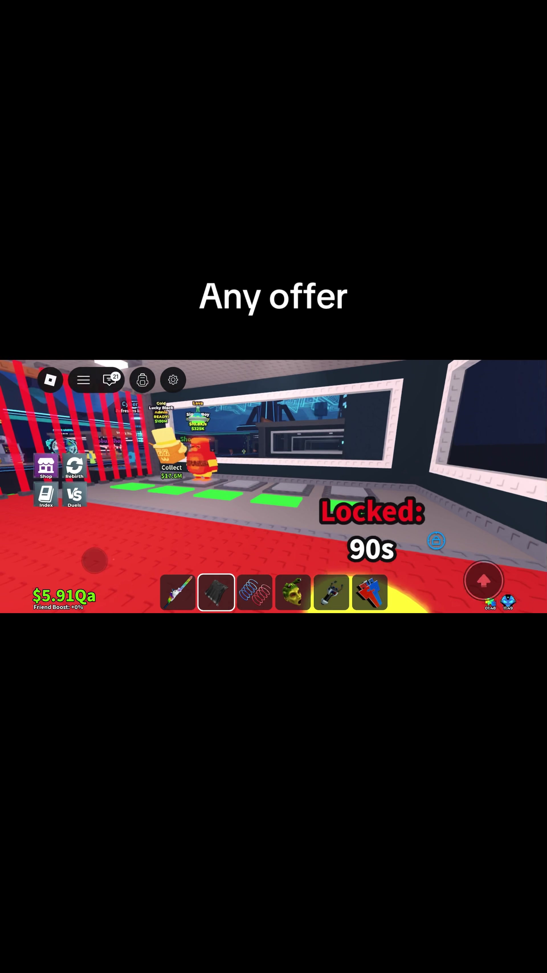 @Evny hub on top