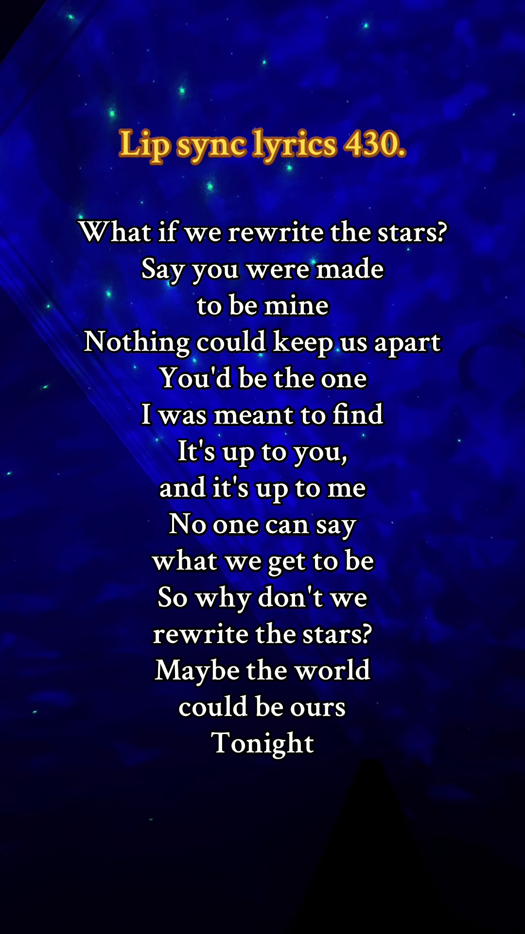 @Lipsync Lyrics & Acting