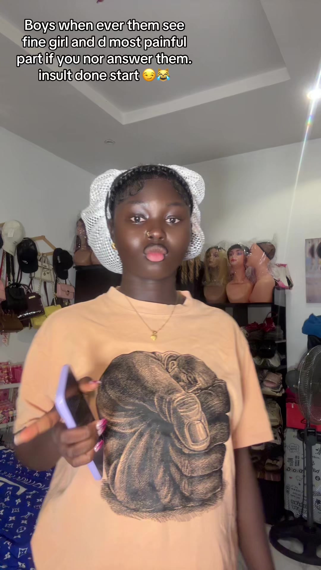 @Pink lip vendor in Warri ๐๐