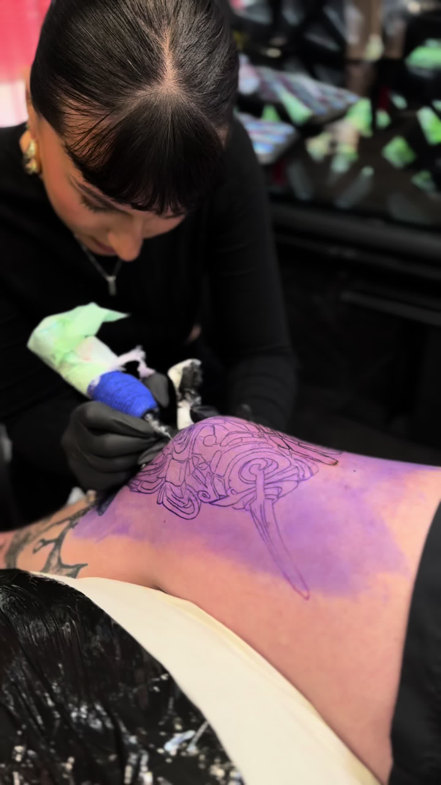 @Misty rose tattoo