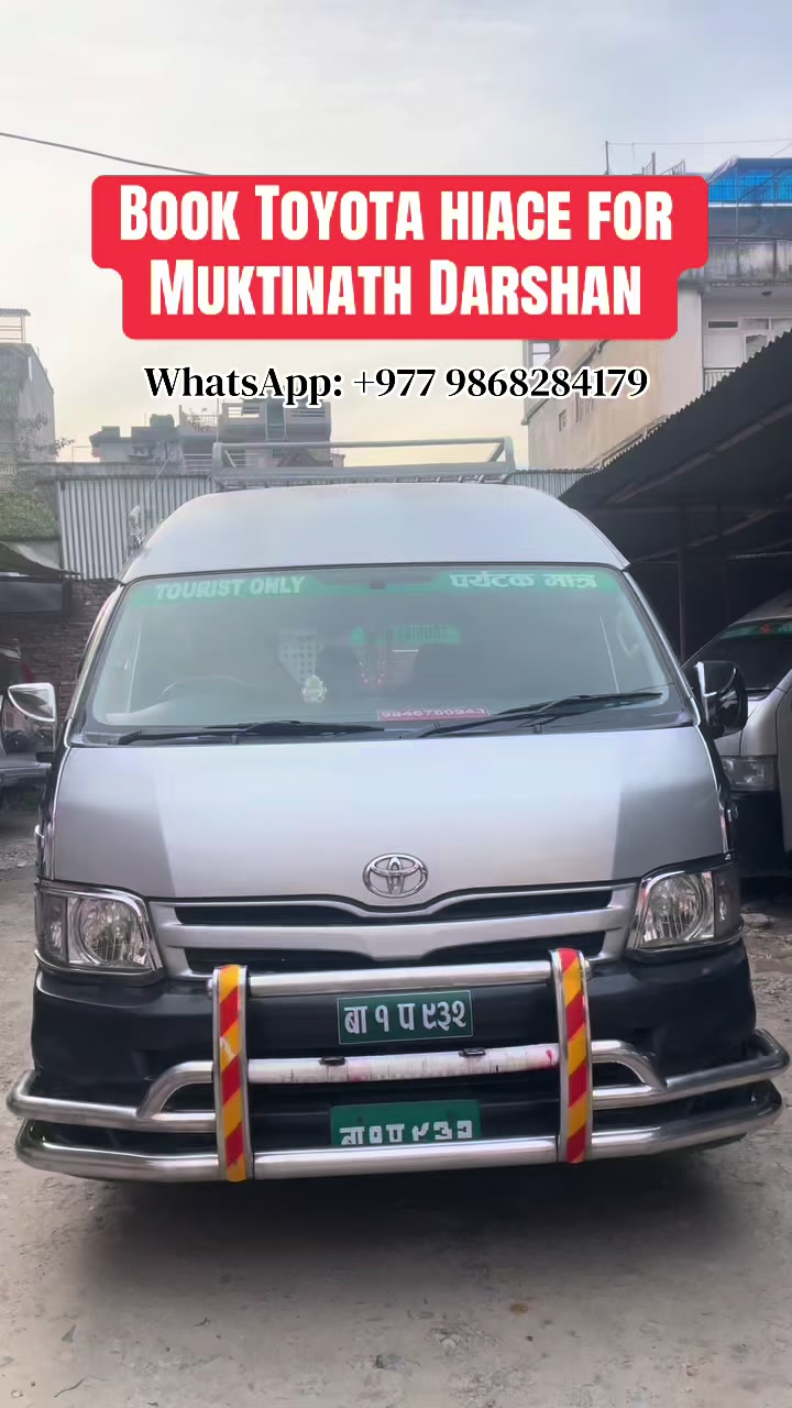@Toyota Hiace Rental Service