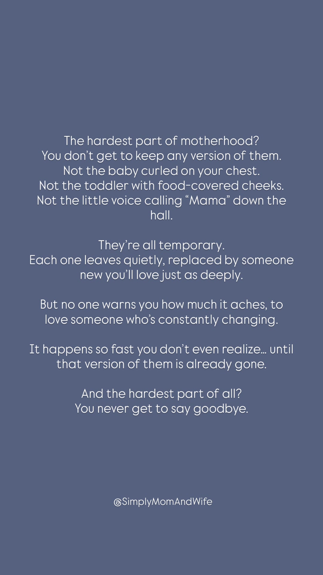 @Simply Mom And Wife
