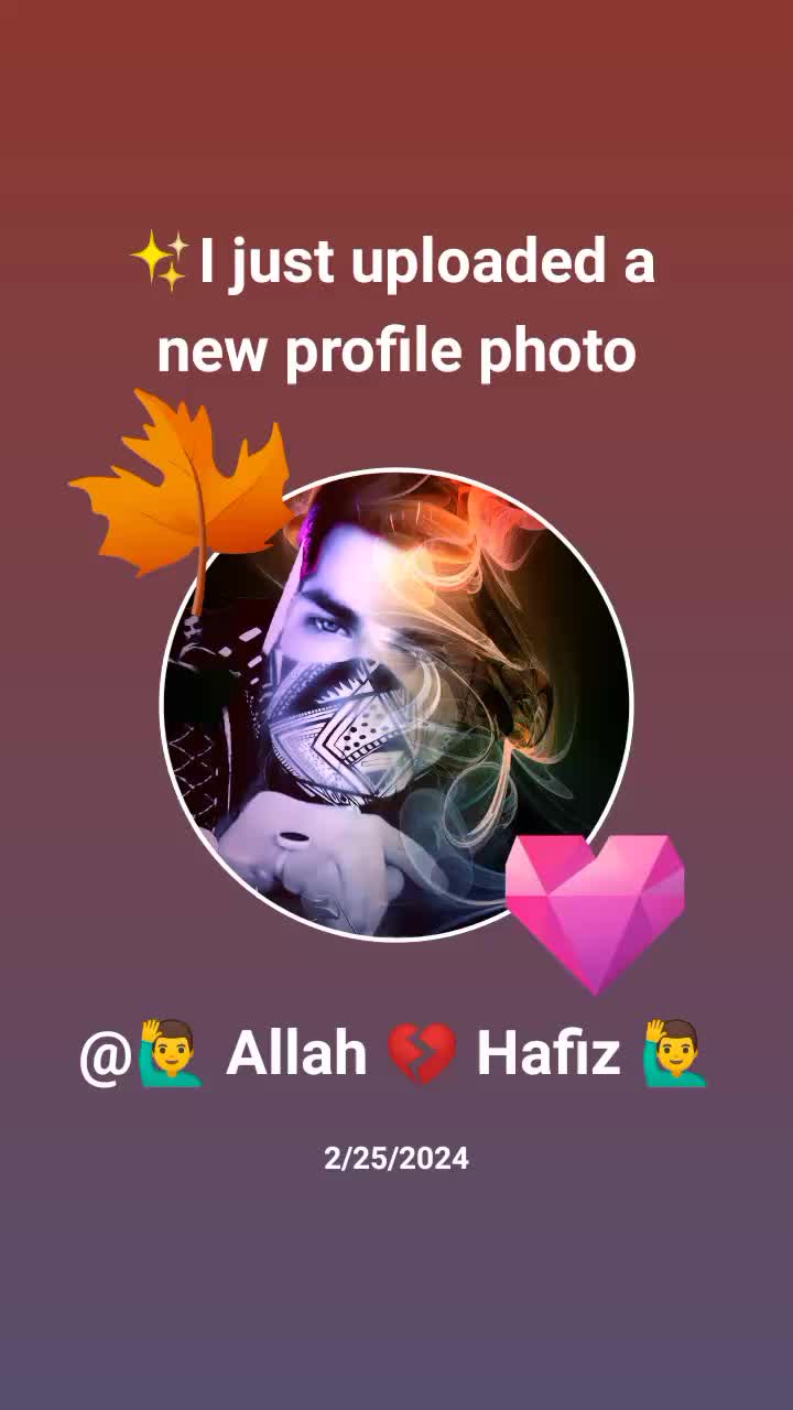 @🙋♂️ Allah 💔 Hafiz 🙋♂️