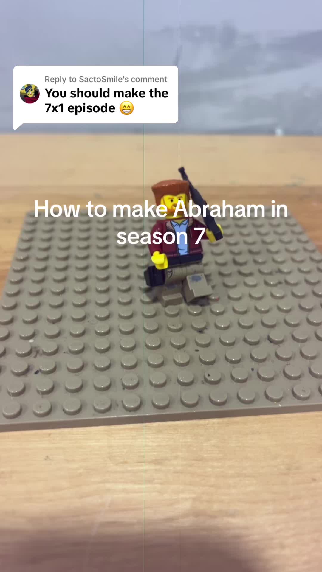@Lego walking dead  mini figure