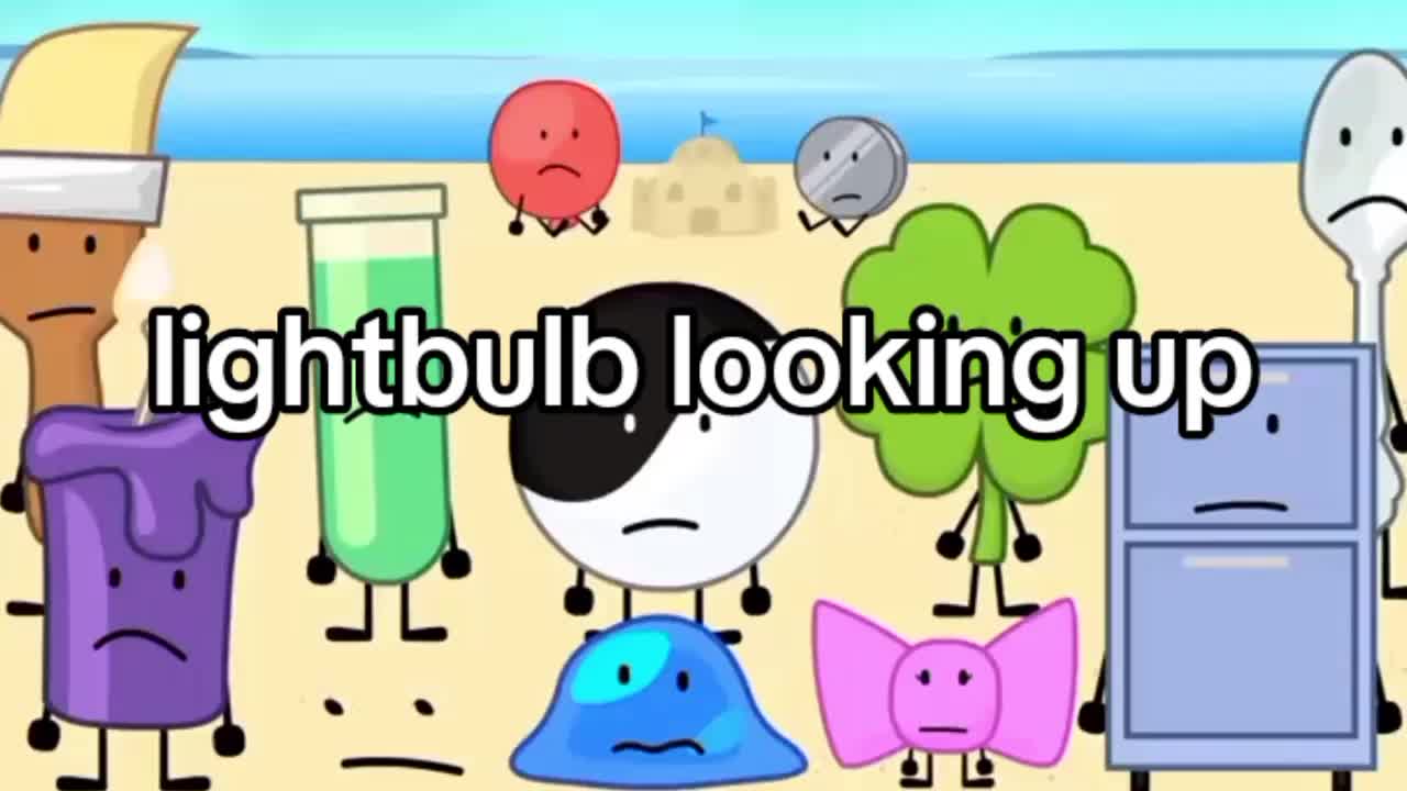 @lightbulb looking up