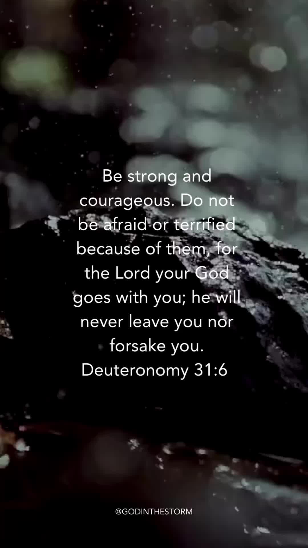 @God in the Storm