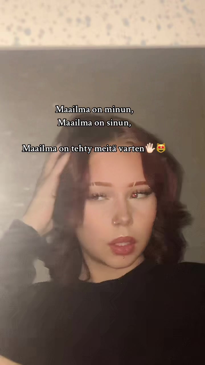 @Milla tässä terve:)