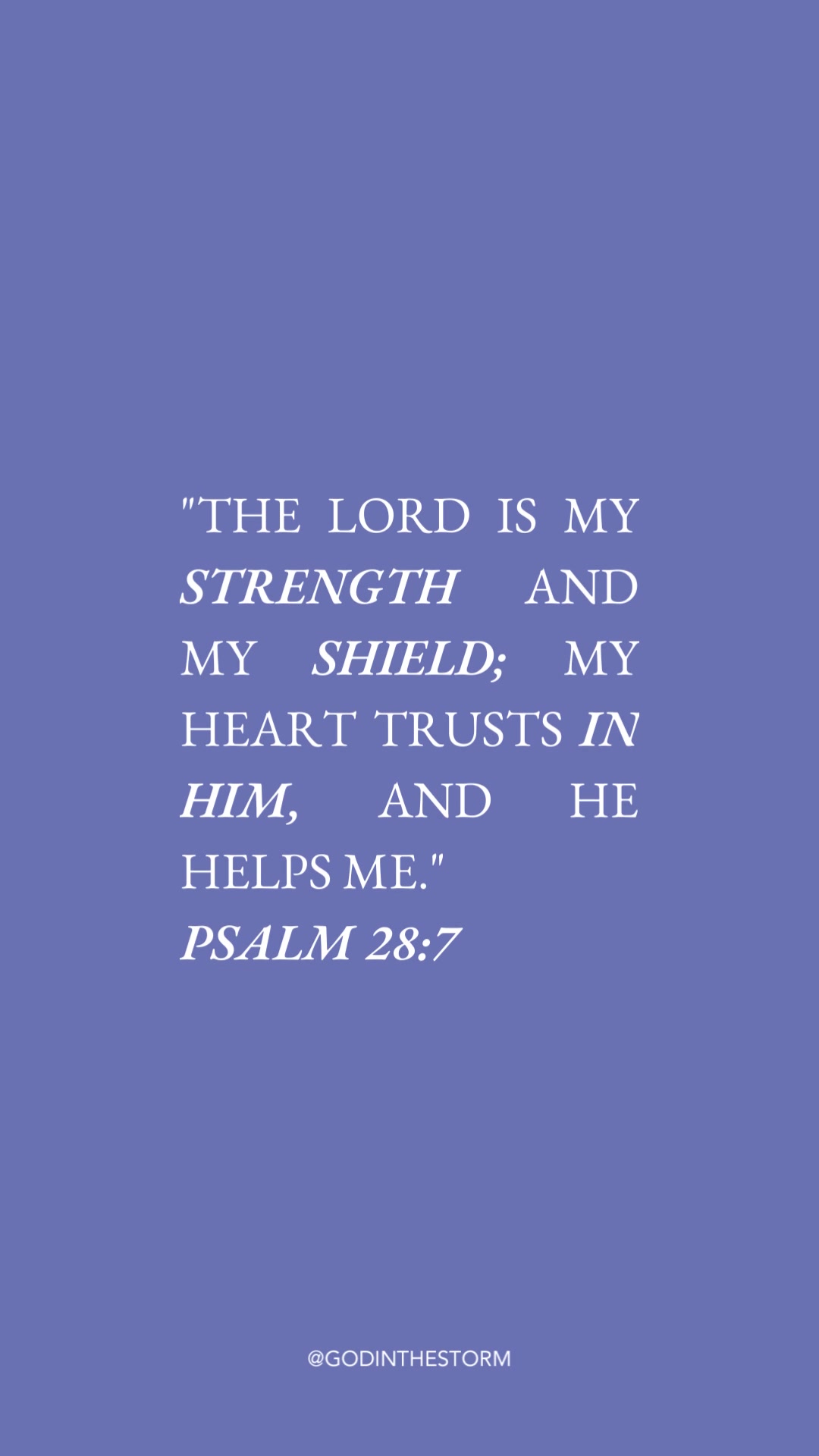 @God in the Storm