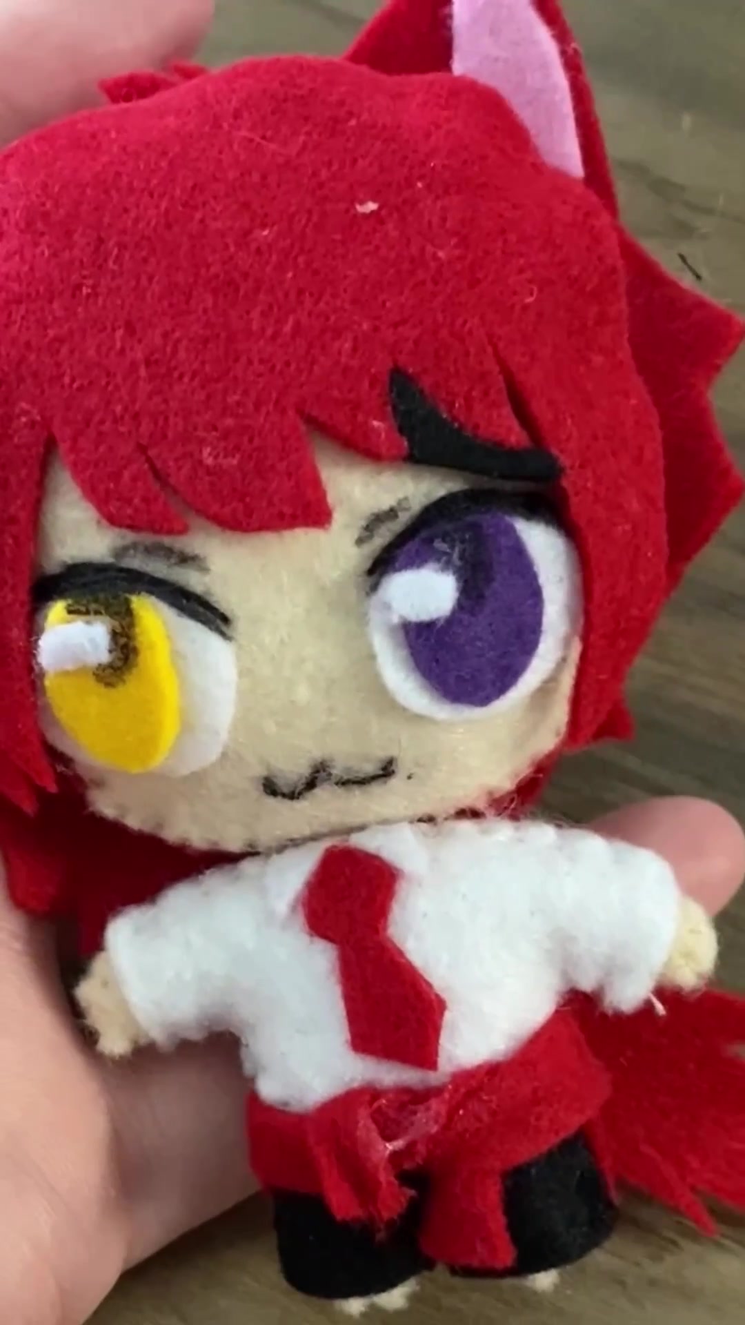 @淡々とフェルト人形作る人