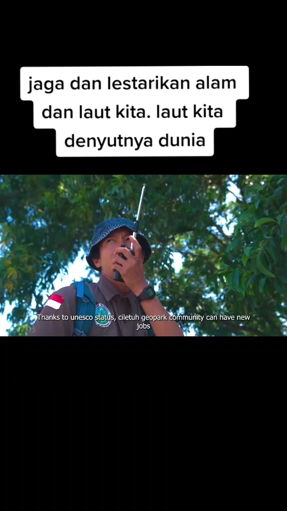 @Tour guide Geopark Ciletuh