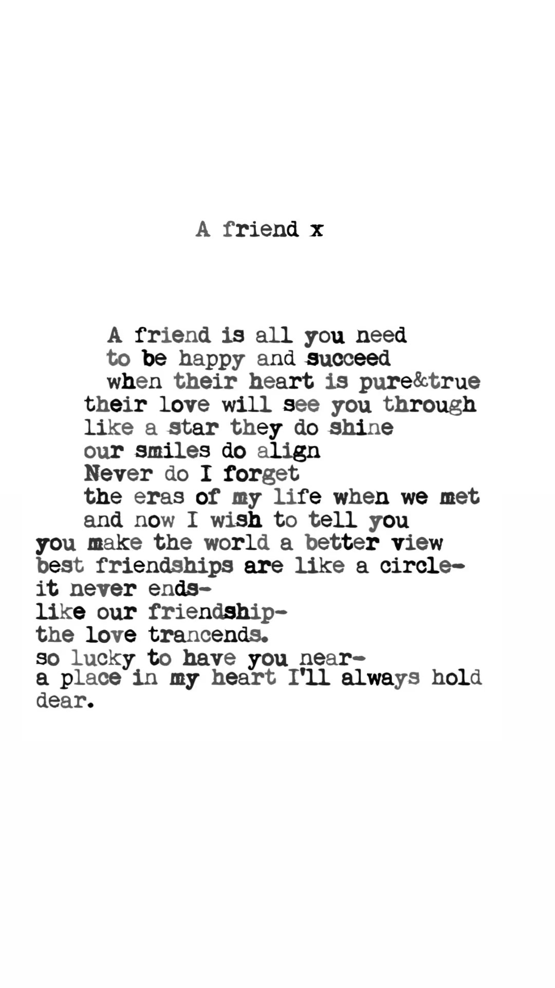 @poems for you