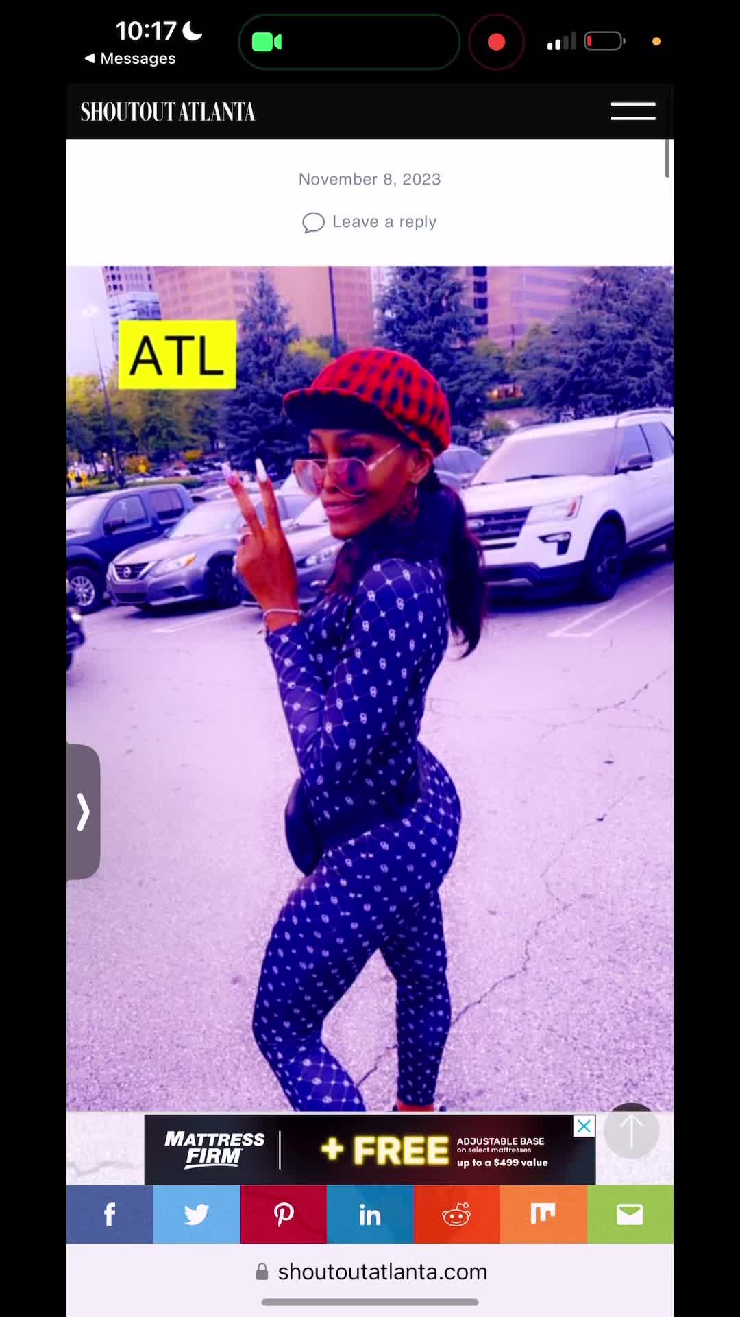@Actress Tryce Chatman