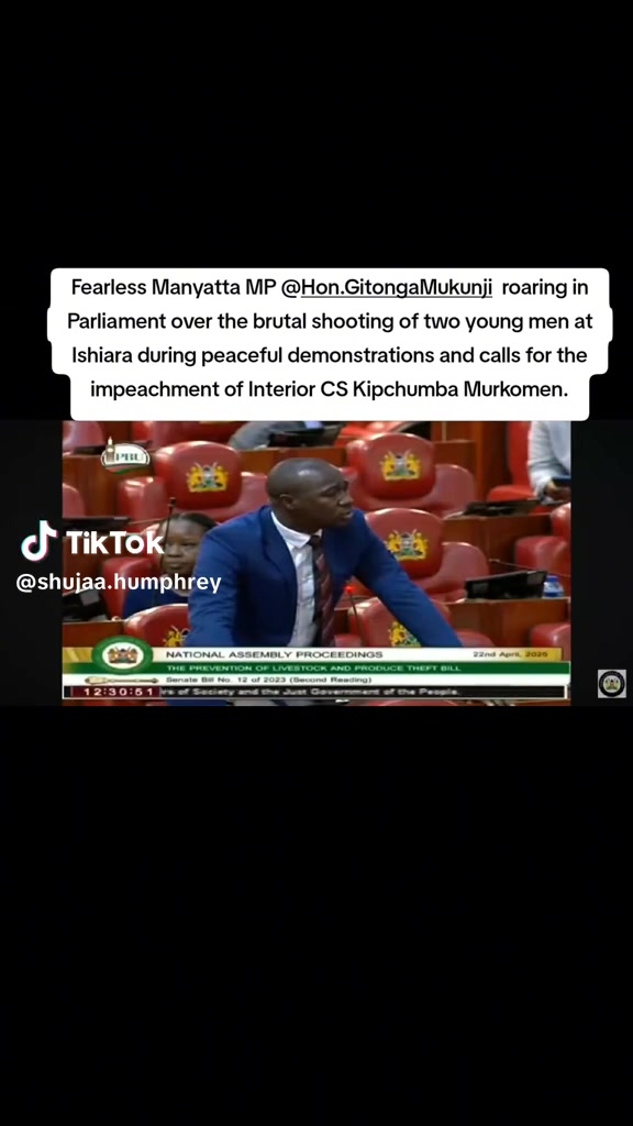 @Hon. Gitonga Mukunji