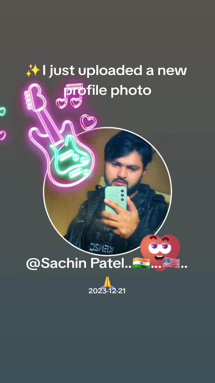 @Sachin Patel..๐ฎ๐ณ...๐บ๐ธ..๐