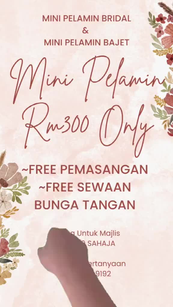 @Mini Pelamin Bridal